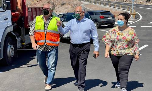 Imagen de El Cabildo concluye las obras de acceso al Mirador de El Cristo
